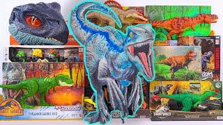 Unboxing Review Jurassic World Toy ASMR| Dino Raptor Mystery Box, Therizinosaurus Mask ,Sinotyrannus