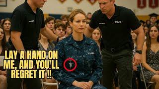 Two Guards Asked a Brave Nurse to Leave Her Son’s Graduation — Then Ten SEALs Silenced the Room