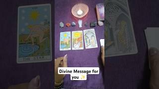 DIVINE MESSAGE FOR YOU 🪽 #tarot #godsmessage #divineguidance