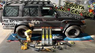 Toyota Land Cruiser GRJ76  BP51 - Fahrwerkseinbau