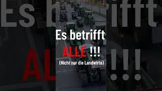 Es betrifft uns alle️Gerne Teilen #bauernprotest #protest #landwirte #lebensmittel #ozdemir