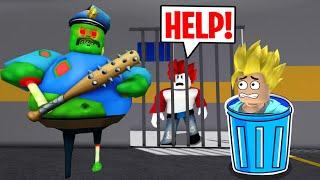 HARD MODE  ZOMBIE BARRY'S PRISON RUN In Roblox | Khaleel and Motu Gameplay