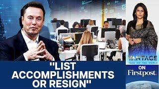 FBI, Pentagon Ignore Elon Musk’s Productivity Mail. Here’s Why | Vantage with Palki Sharma | N18G