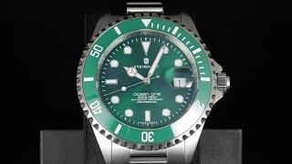 Steinhart Ocean One 42 Swiss Automatic Men's Watch Double-Green 103-1063