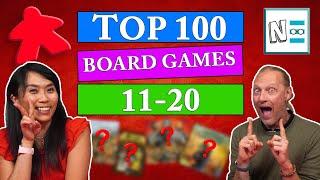 Top 100 Board Games of All Time - 11-20