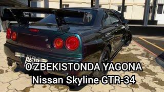 NISSAN GTR-34 - birinchi o’zbekcha obzor.