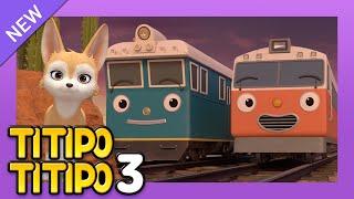 TITIPO S3 EP22 Danny goes to the desert l Cartoons For Kids | Titipo the Little Train