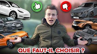 Mon TOP 5 des MEILLEURES et PIRES voitures électriques de 2023 ! (mon guide d'achat)