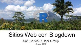 Crear Blogs y Websites en R con Blogdown