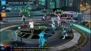 MAJIK xmen vs 670 k skill military war attack marvel strike force