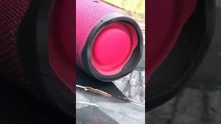 JBL charge 4 basstest (LFM).    Max vol. in slight rain