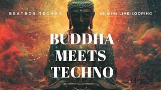 Buddha meets Techno [dance/meditation/mindfulness/yoga/sleep/concentration] Loop Station RC-505