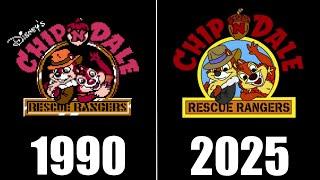 Evolution of Chip 'n Dale Rescue Rangers Games [1990-2025]