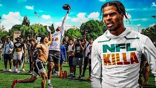 He EXPOSED 2 NFL Players w/ ONE HAND! ($10,000 Baltimore 1on1’s)