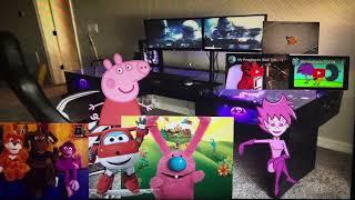 Peppa Pig jet and gang tries to get revenge on me and gets grounded