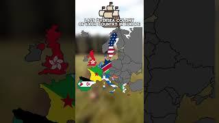 Last oversea country of each country in Europe #shorts #mapper #geography #history #europe #country