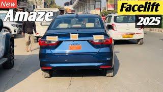 New Honda Amaze Facelift 2025 | Amaze Facelift Walkaround | Amaze 2025 ️|