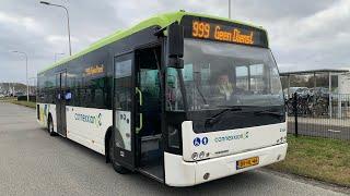 Met een oude VDL ambassador bus de dienst op!  ~ buschauffeuse Lizette