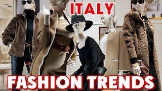 ITALY | TOP FASHION TRENDS for Fall-Winter 2024/2025