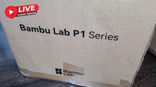  Стрим. BambuLab P1S Распаковка