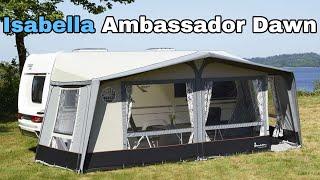 Isabella Ambassador Dawn Caravan Awning Overview