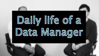 GCP-Mindset: Daily life of a Data Manager