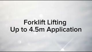 AMR Forklift for lifting up application up to 4.5m by iRayple - PT. Mitrainti Sejahtera Eletrindo