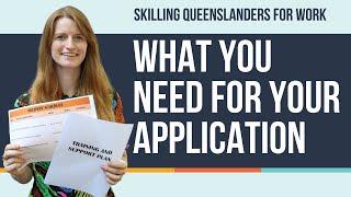 Skilling Queenslanders for Work: What you need from your RTO for your application