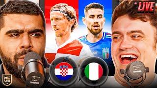 CROATIA 1-1 ITALY & ALBANIA 0-1 SPAIN | THE CLUB LIVE