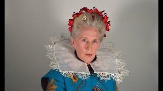 Jacobean Hairstyle, early 1600's
