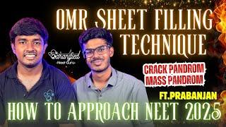 How to approach NEET 2025 paper?BIOLOGY first?? OMR Filling technique by PRABANJAN J AIR 1 720/720