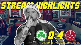 Stream Highlights | SpVgg : FCN 0:4 | 09. Spieltag 2024/25 | Frankenderby