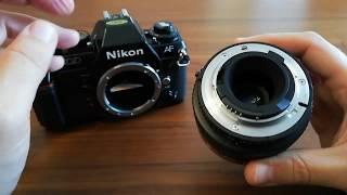 Nikon N2020 Review de una cámara con una fantástica segunda juventud! Nikon F501 en Europa!