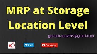 MRP at Storage Location Level || SAP Reservations || SAP Online FREE Videos || Popular SAP Channel