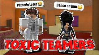 DESTROYING Toxic Teamers Who Called Me TRASH in Roblox MM2!