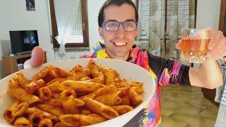 LIVE MUKBANG ITA - A PRANZO PASTA AL SUGO DI COSTINE DI CAVALLO, FINALMENTE SIAMO TORNATI 