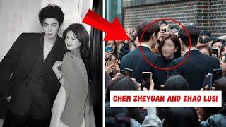 Shocking News! Chen Zheyuan and Zhao Lusi were Rumored to be making wedding invitations