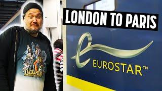 American Couple Takes the Eurostar: London to Paris Train Experience (Disneyland Paris)