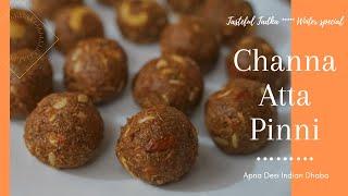 Chana Atta Pinni | Winter Special Punjabi Panjiri | Tasteful Tadka | Hindi