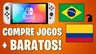 COMO COMPRAR JOGOS MAIS BARATOS NO NINTENDO SWITCH! | Troca de Região!