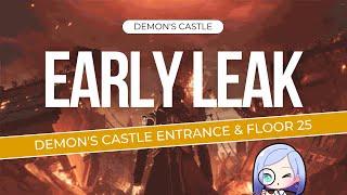 EARLY LEAK - Demon's Castle Entrance & Floor 25 | Solo Leveling: Arise