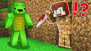 JJ Become Dirt and KILLED Mikey! Hide and Seek - Minecraft (Maizen)