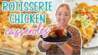 MUST TRY ROTISSERIE CHICKEN CASSEROLES | BEST CHICKEN CASSEROLE RECIPES | EASY COOKING DINNER IDEAS