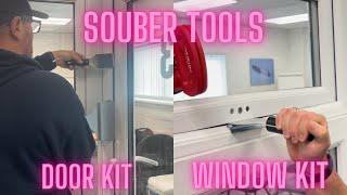 Souber Tools New Window & Door Opening Kits for Failed Mechanisms 