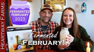 How To Ferment Foods And Enjoy Probiotics! February Fermentation Collaboration! | Heartway Farms