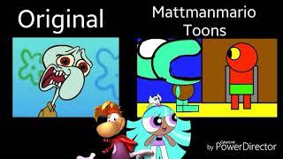 We GOTTA Get SPONGEBOB Back 2 Comparison - Original vs. Mattmanmario Toon