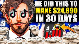 How He Made $24,890 with AI & Tiktok Shop Affiliate in 30 Days ( Step By Step)