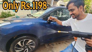 Wireless car washer machine 48 volt review #nittorai #carcleaning #automobile