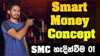 What is Smart Money concept | SMC හැදින්වීම 01 | institutional trading strategies | Binance Trading