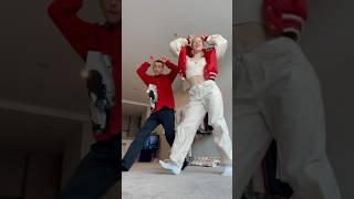 Paint the town red  “SHE A DEVIL” Viral dance trend - Jasmin and James #shorts